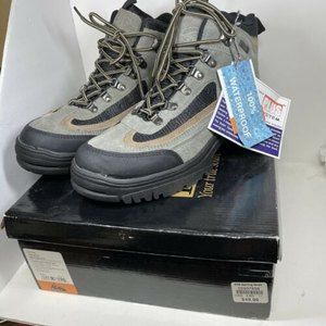 New Mens Itasca Waterproof Rugged Hiking Boots 457565 SZ 11 Gray Green AquaPlus